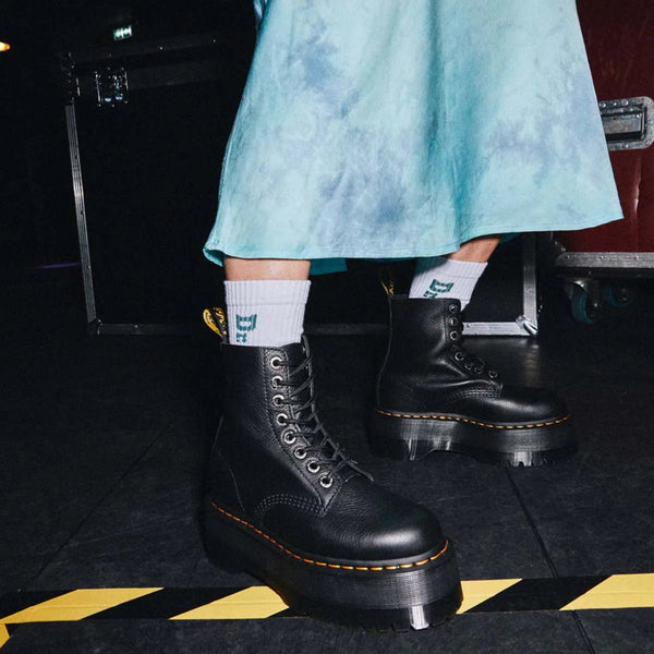 Dr Martens 1460 Pascal Max 8 Eye Boot Black - Sneakers
