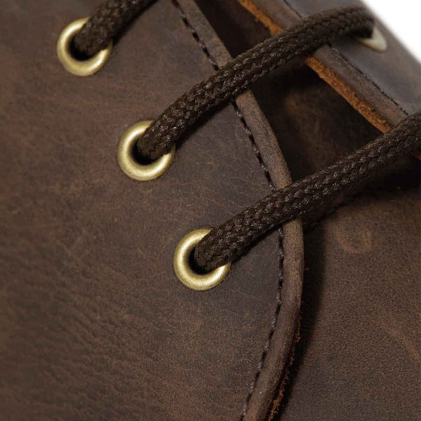 Dr Martens - 1461 Crazy Horse Leather Oxford Shoes in Brown - Sneakers
