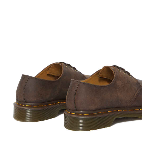 Dr Martens - 1461 Crazy Horse Leather Oxford Shoes in Brown - Sneakers