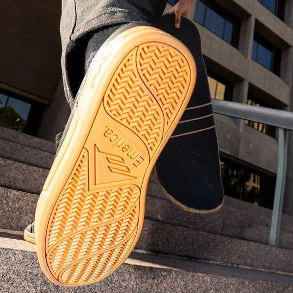 Emerica - Heritic Black/Gum PREORDER - Sneakers