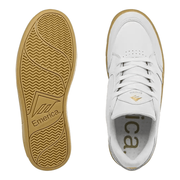 Emerica - Heritic White/Gum PREORDER - Sneakers