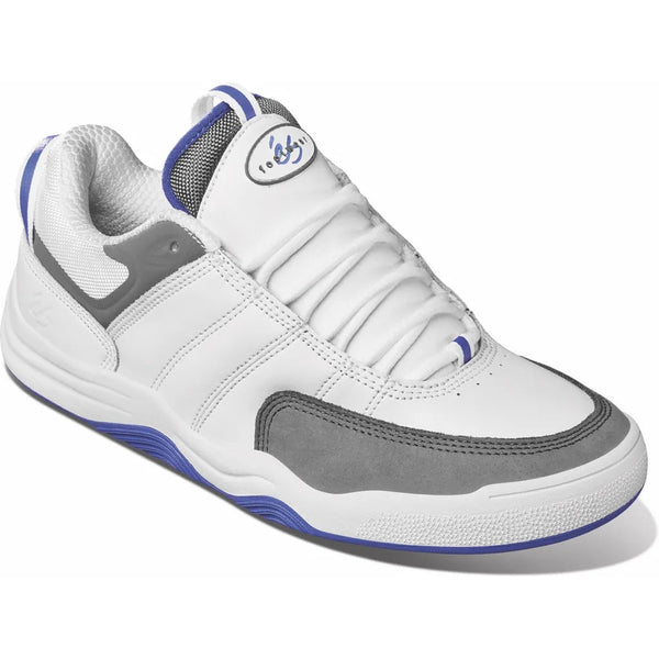 éS Evant X TJ Rogers - White/Grey/Blue - Sneakers