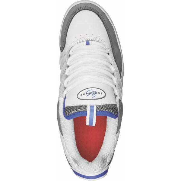 éS Evant X TJ Rogers - White/Grey/Blue - Sneakers