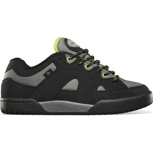 éS One Nine 7 - Black/Lime - Sneakers