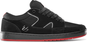 éS Sophisto - Black/Black/Red PREORDER - Sneakers