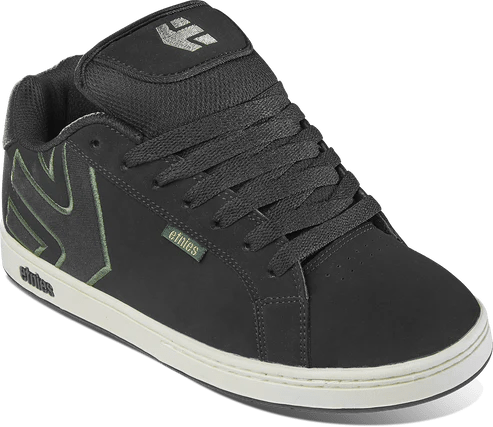 Etnies - Fader - Black/Green PREORDER - Sneakers