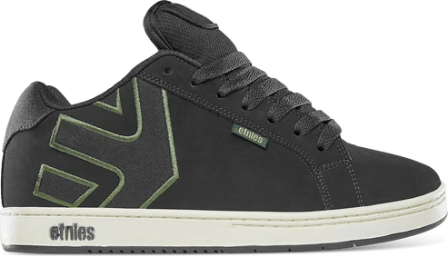 Etnies - Fader - Black/Green PREORDER - Sneakers