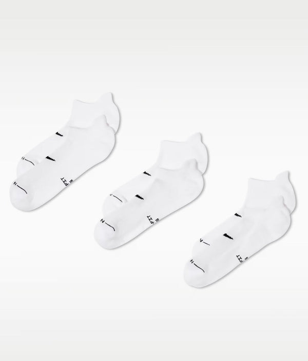 Nike Everyday Elevated No-Show Socks (3 Pairs)- לבן - Socks