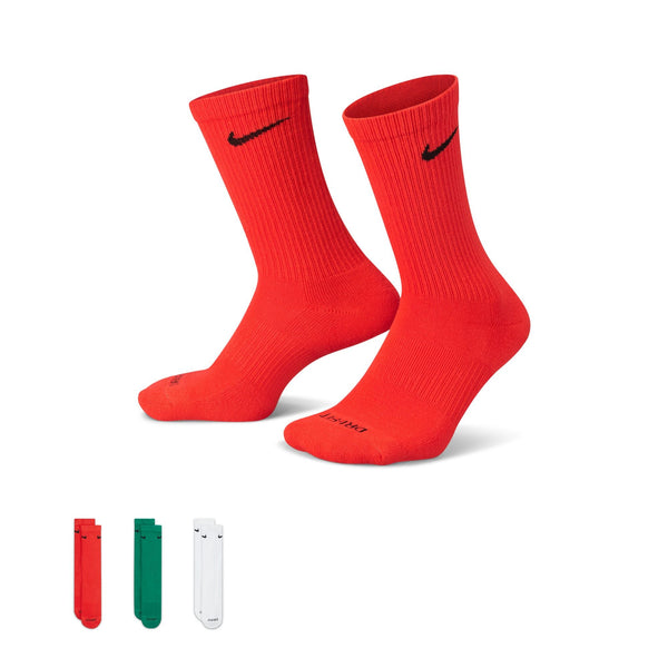 Nike Everyday Plus Cushioned Training Crew Socks (3 PAIRS) - Socks