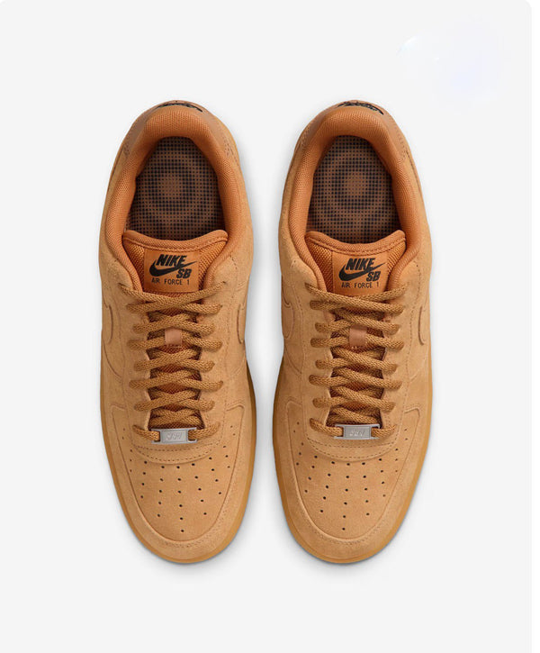 Nike SB Air Force 1 Low Flax and Black Pre Order - Sneakers