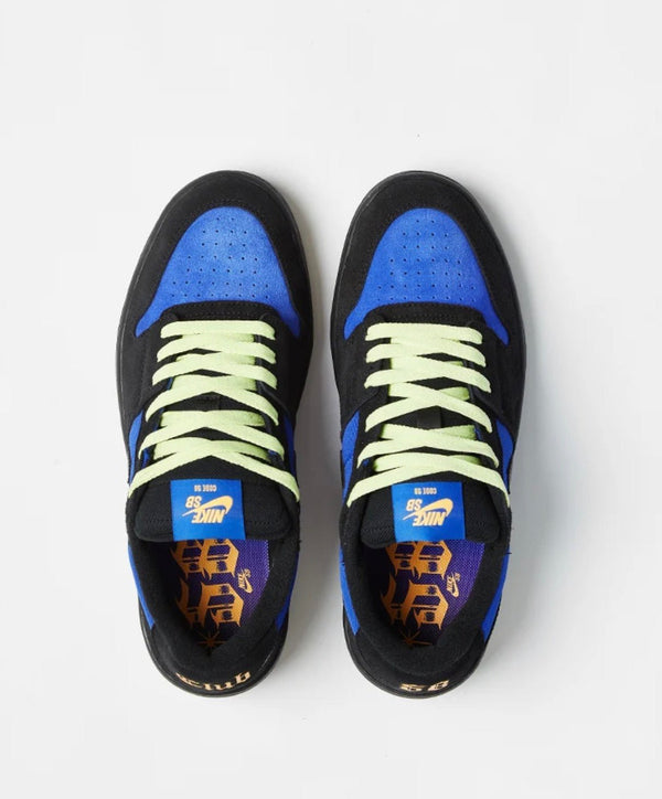 Nike SB Code 58 Skate Shoes - Racer Blue/Black-Black-Lt Lemon Twist Pre Order - Sneakers