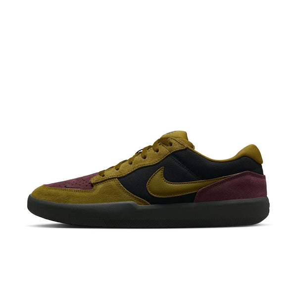 Nike SB Force 58 Black / Olive Flak Burgundy Crush Off Noir PREORDER - Sneakers
