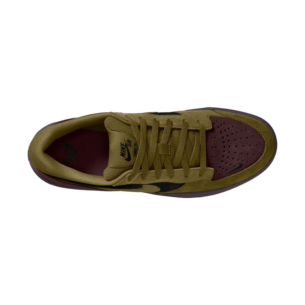 Nike SB Force 58 Black / Olive Flak Burgundy Crush Off Noir PREORDER - Sneakers