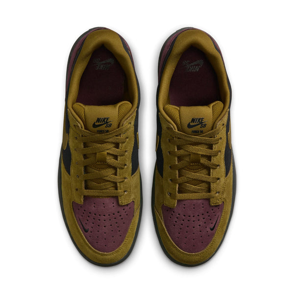 Nike SB Force 58 Black / Olive Flak Burgundy Crush Off Noir PREORDER - Sneakers