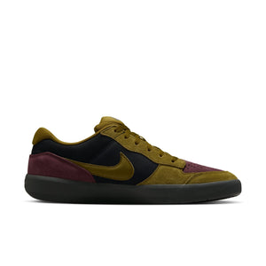 Nike SB Force 58 Black / Olive Flak Burgundy Crush Off Noir PREORDER - Sneakers