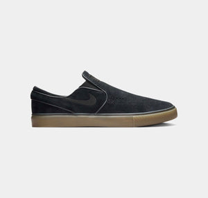 Nike SB Zoom Janoski+ Black/Black/Gum Light- Pre Order (מגיעה 30.8) - Sneakers