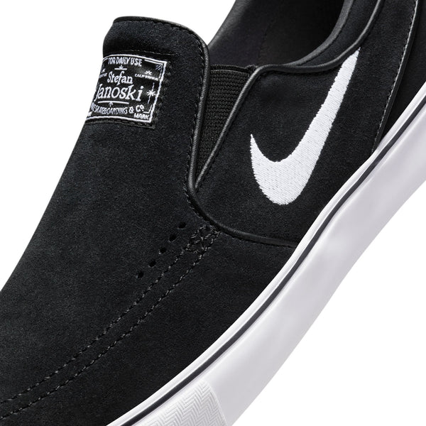 Nike SB Zoom Janoski+ Slip On Black White PREORDER - Sneakers