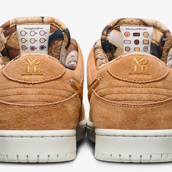 NOTE Manchester x Nike SB Dunk Low - Flax and Summit White PREORDER - Sneakers