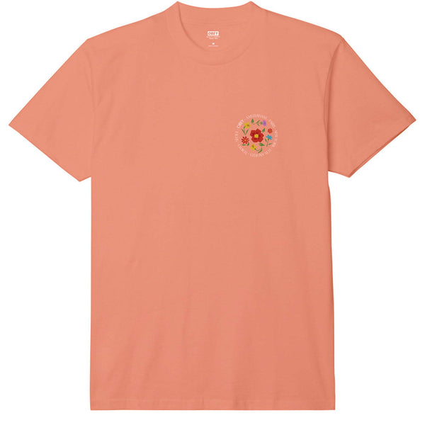 Obey City Flowers Classic Citrus T - Shirt - T - Shirt