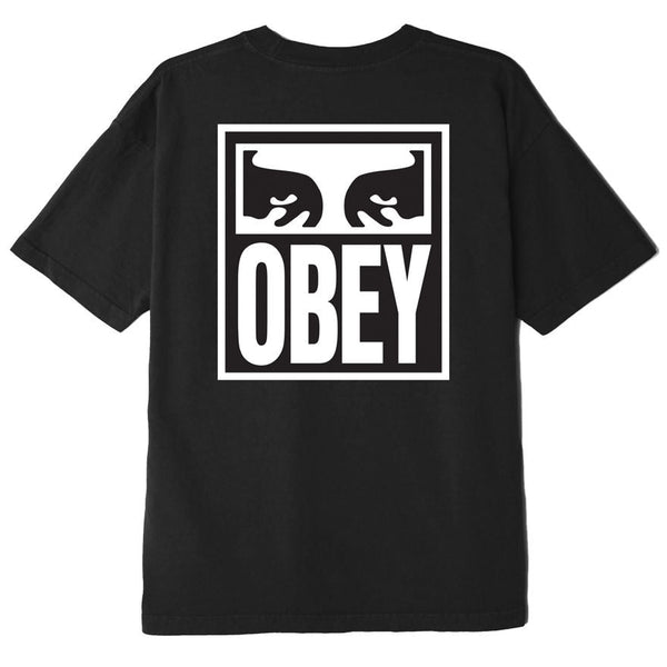 Obey Eyes Icon 2 Classic Black T - Shirt - T - Shirt