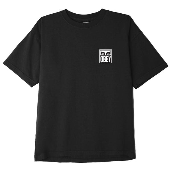 Obey Eyes Icon 2 Classic Black T - Shirt - T - Shirt