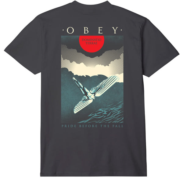 Obey Icarus Deco Classic Black T - Shirt - T - Shirt