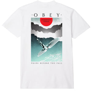 Obey Icarus Deco Classic White T - Shirt - T - Shirt