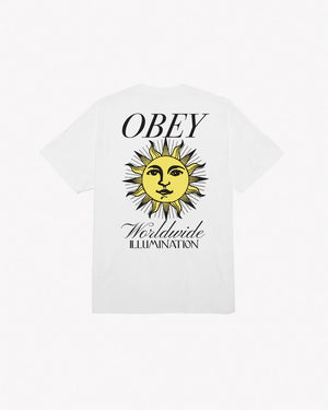 Obey Illumination White T-Shirt - T-Shirt