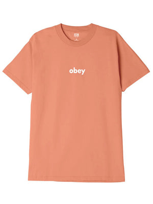 Obey Lower Case II Classic Citrus T - Shirt - T - Shirt