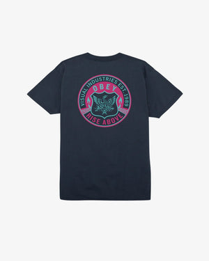 Obey Phoenix Navy T - Shirt - T - Shirt