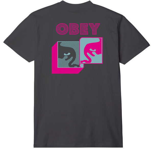 Obey Post Modern Classic Black T - Shirt - T - Shirt