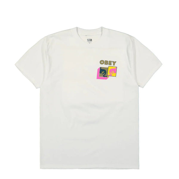 Obey Post Modern Classic White T - Shirt - T - Shirt