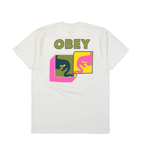 Obey Post Modern Classic White T - Shirt - T - Shirt