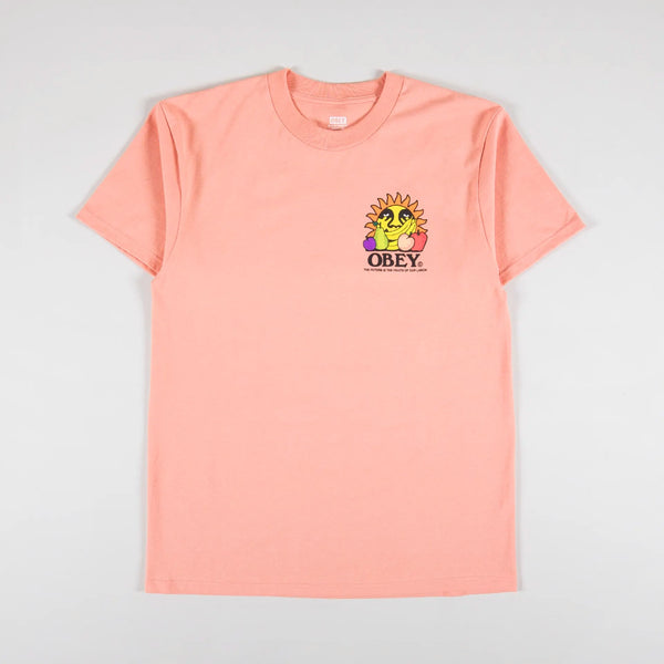 Obey The Future Is The Fruits Of Our Labor Citrus T Shirt - T - Shirt