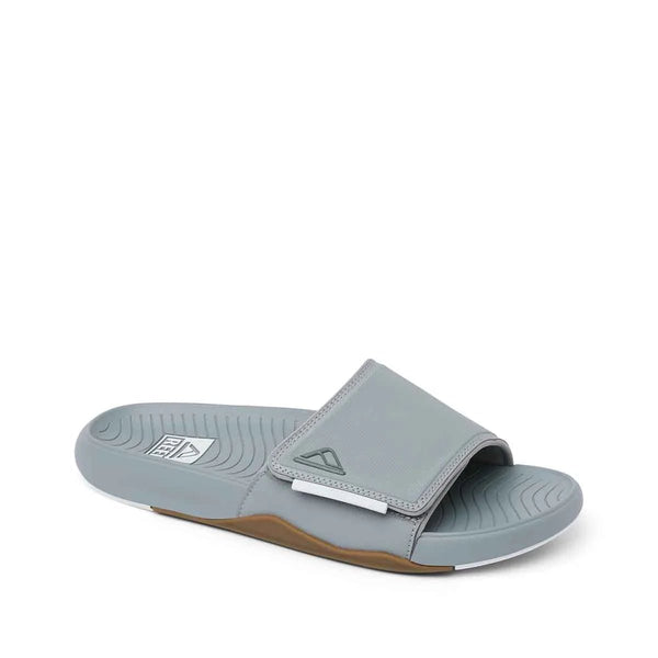 Reef Phantom Slab Grey White כפכפי ריף לגברים - Flip Flop
