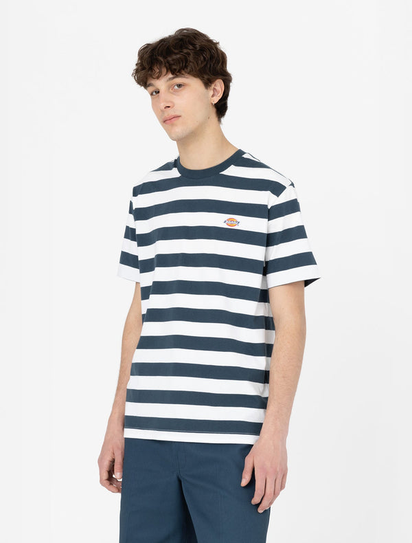Rivergrove Dickies T-Shirt - Blue White - T-Shirt