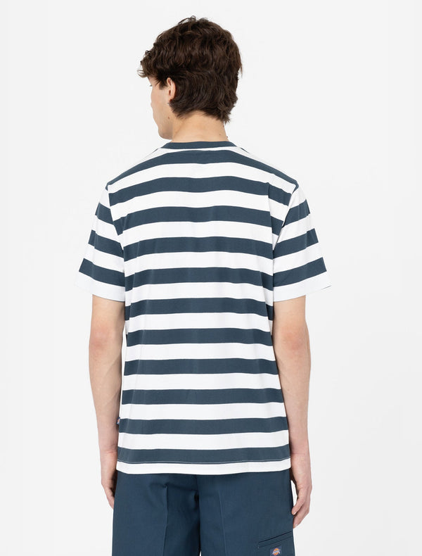 Rivergrove Dickies T-Shirt - Blue White - T-Shirt