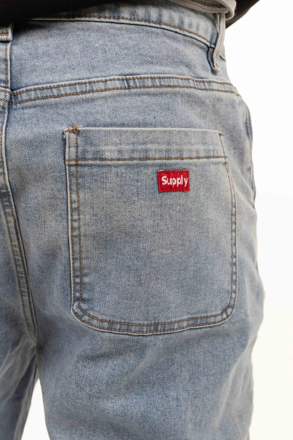 Supply Baggy Jeans - Light Blue - Pants