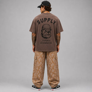 SUPPLY Bulldog Tee - Espresso - T-Shirt