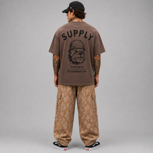 SUPPLY Bulldog Tee - Espresso - T-Shirt