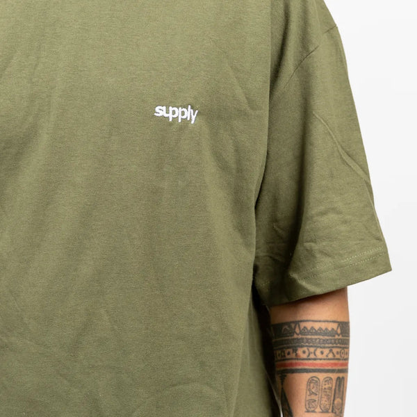 Supply Classic T-Shirt - Green Olive - T-Shirt