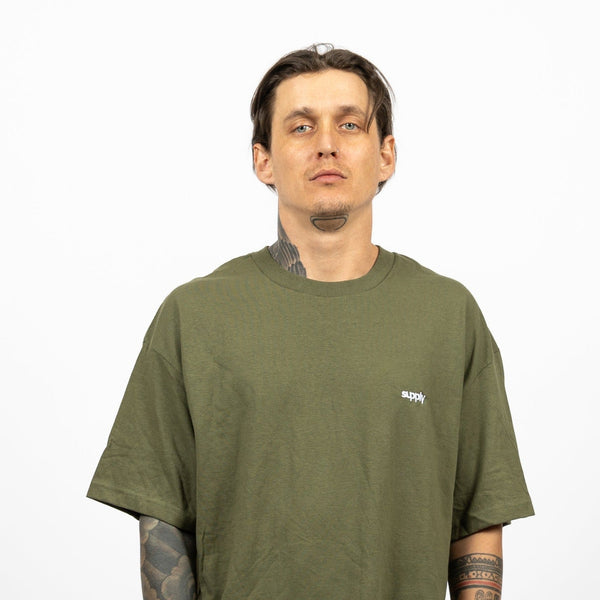 Supply Classic T-Shirt - Green Olive - T-Shirt