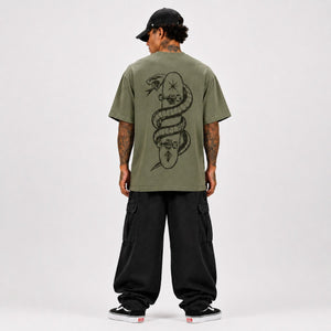 SUPPLY Cobra Tee - Military Green - T-Shirt