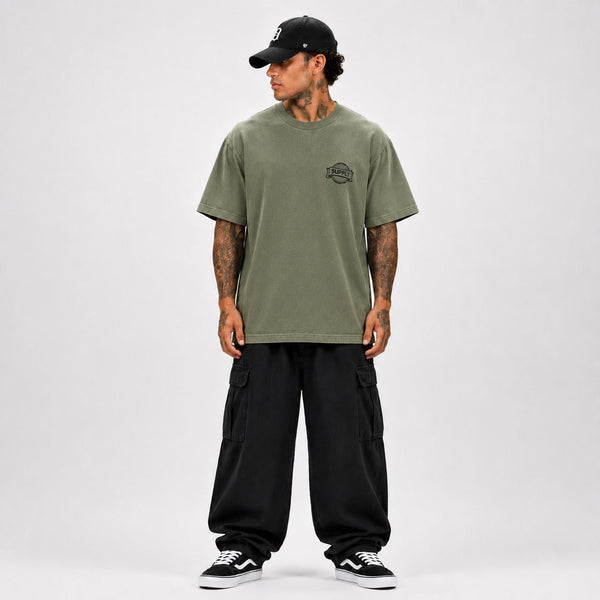 SUPPLY Cobra Tee - Military Green - T-Shirt