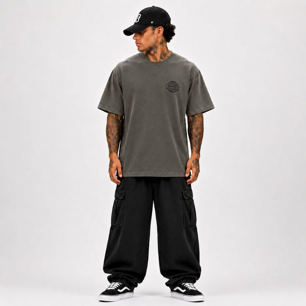 SUPPLY Cobra Tee - Pepperאפור בהיר יותר - T-Shirt