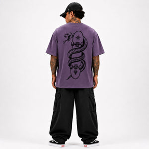 SUPPLY Cobra Tee - Vintage Purple - T-Shirt
