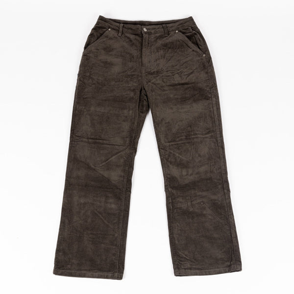 Supply Dark Grey Corduroy Baggy - Pants