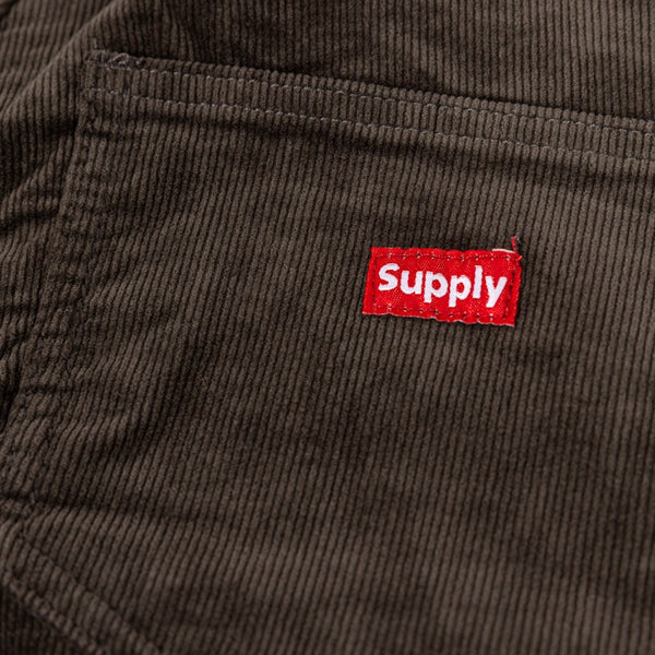 Supply Dark Grey Short Corduroy - Pants