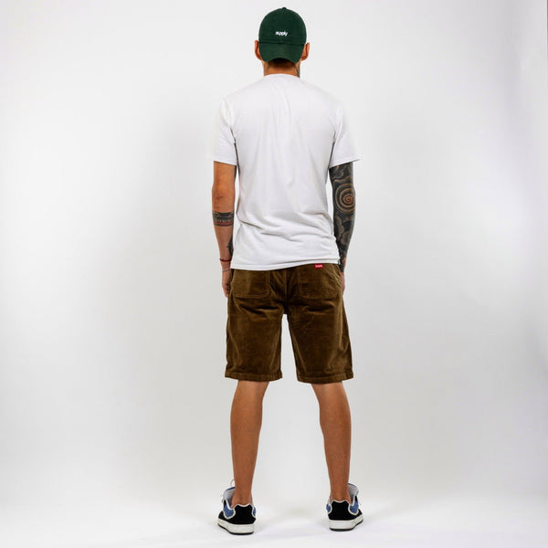 Supply Light Brown Short Cord Baggy - Pants