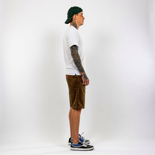 Supply Light Brown Short Cord Baggy - Pants